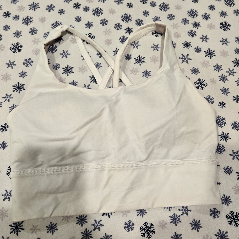 lululemon athletica White Sports Bra